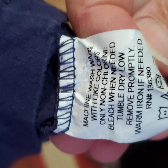 Fanatics navy blue XLT NY MLB baseball tee long sleeve - Picture 4 of 7